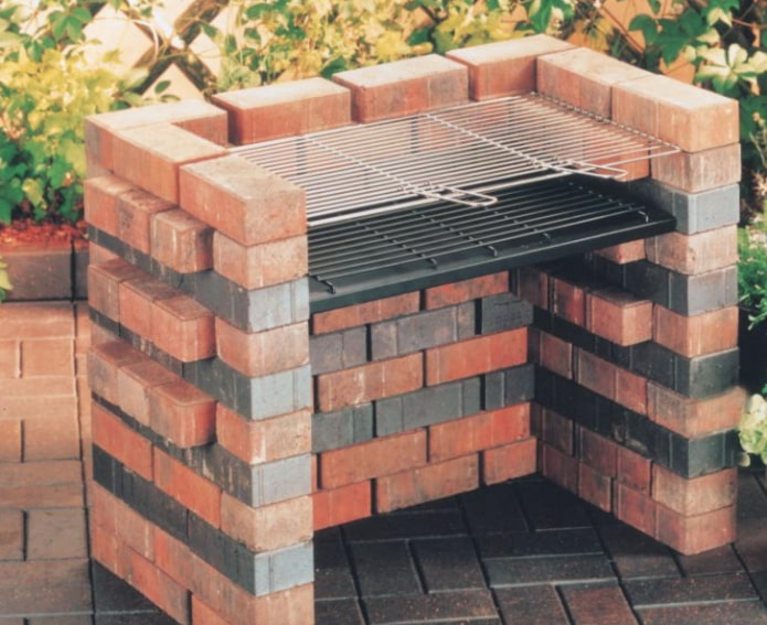 rechthoekige barbecue
