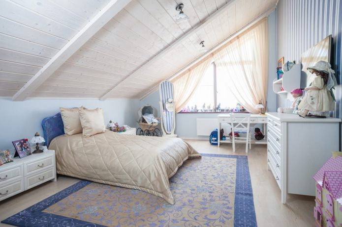 houten zolderplafond
