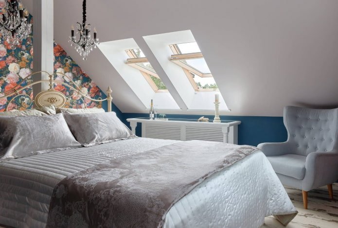 Slaapkamer op zolder