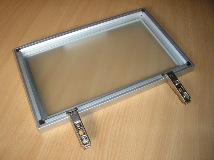 Keukengevels met aluminium kozijnen