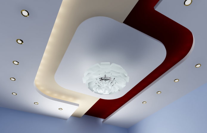 matte stretchstructuur met meerdere niveaus