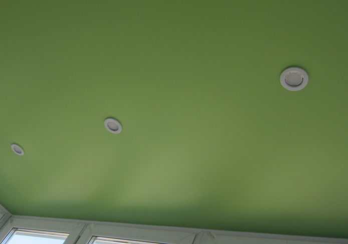 matte stretchstof groen