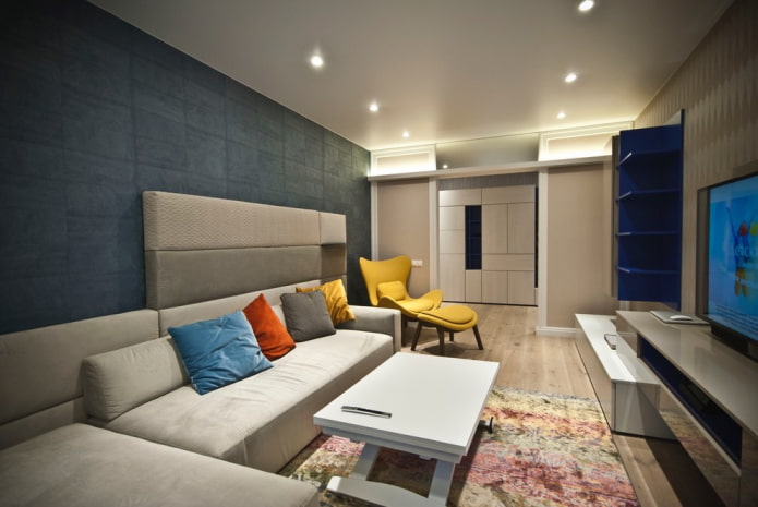 mat spanplafond met spots