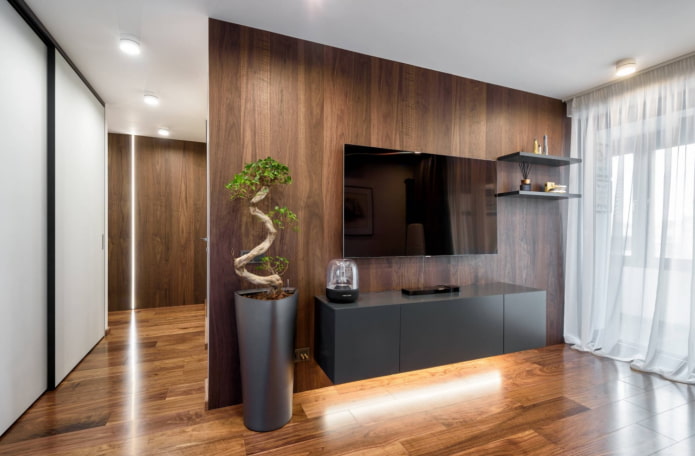 Houten wanddecoratie