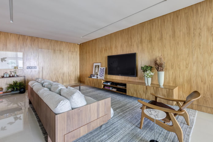 MDF-panelen onder multiplex