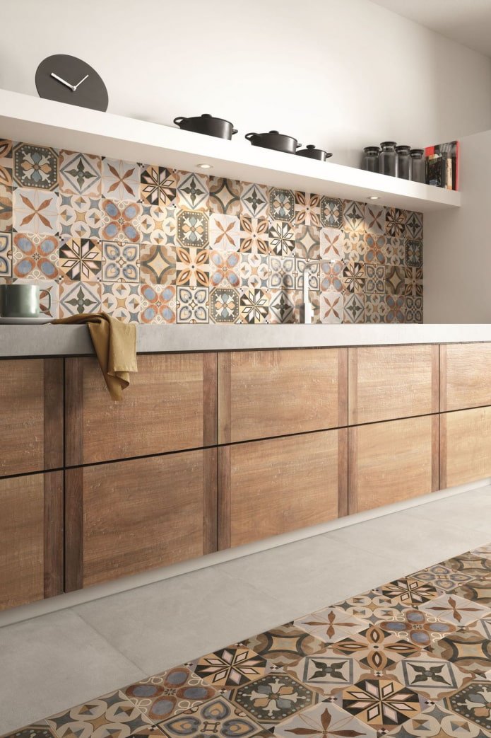 mdf schort in de keuken