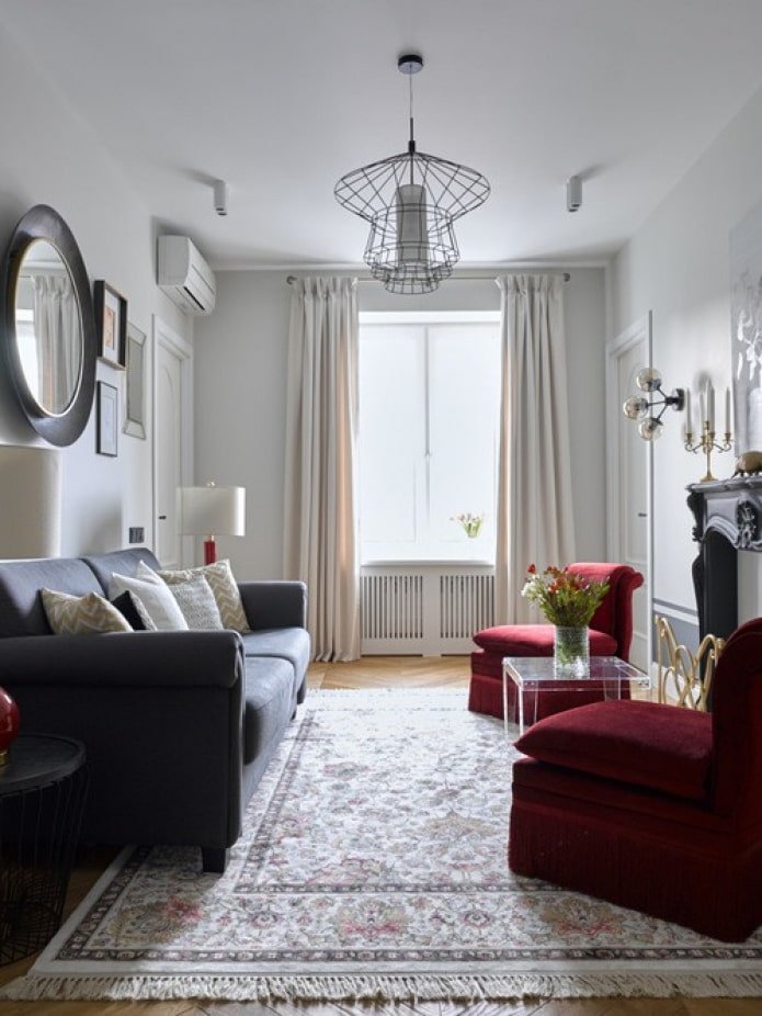 kleine woonkamer