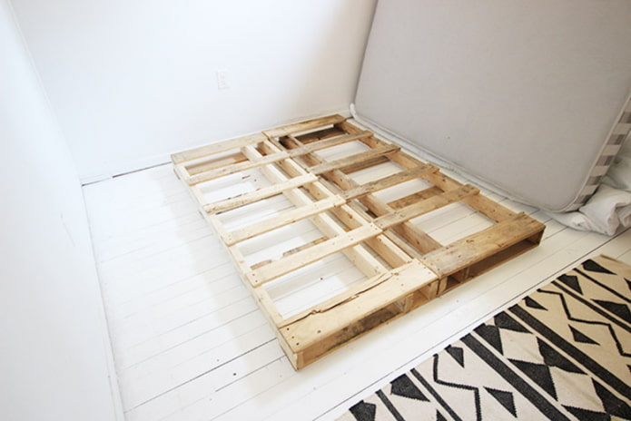 Frame in de slaapkamer