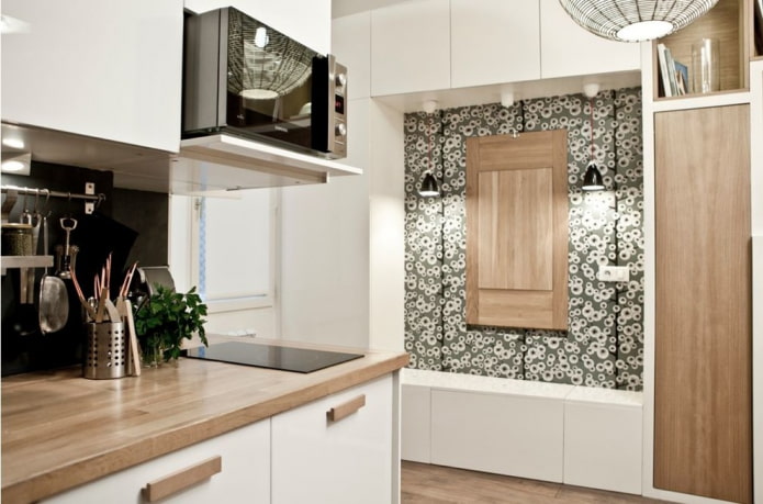 Opvouwbare tafel voor aan de muur