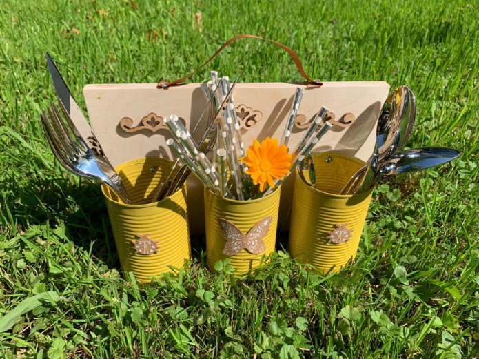 Organizer van potten