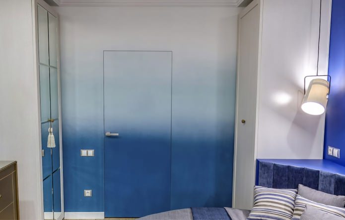 verborgen deuren met een verloop