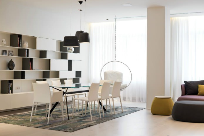Stoelontwerp in een modern interieur