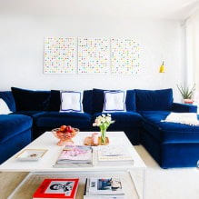 Modulaire schilderijen in het interieur: 50 moderne foto's en idee?n-7