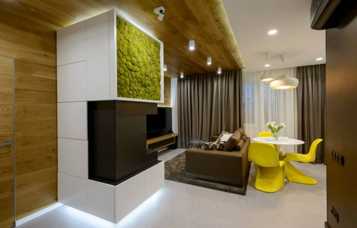 woonkamer zonering