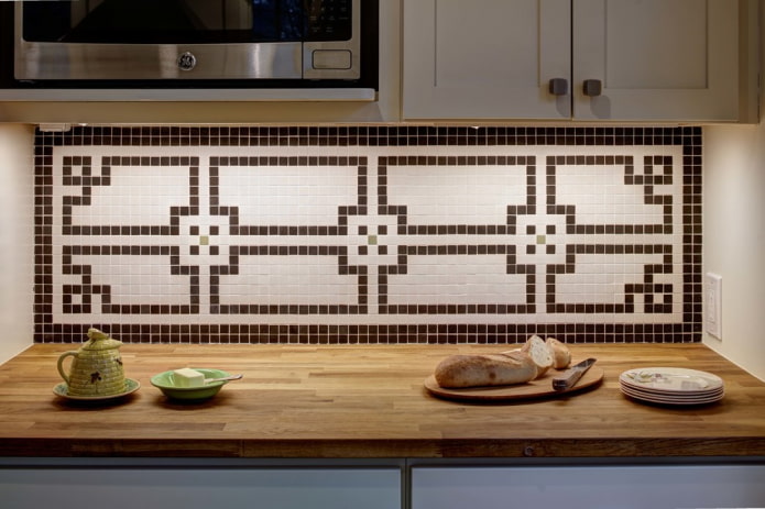 moza?ekpatronen en ornamenten in het interieur