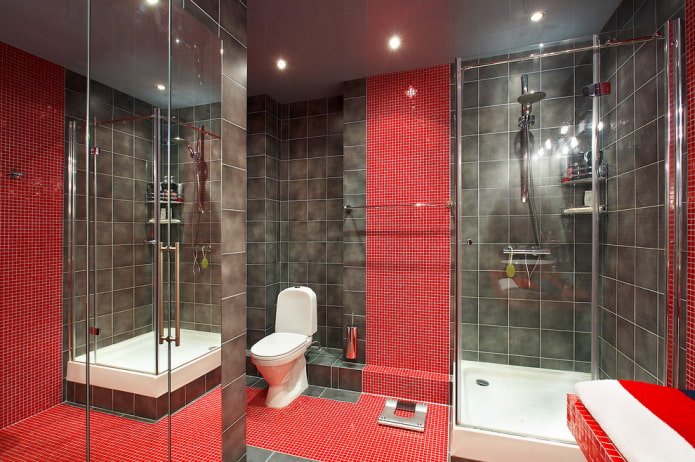 moza?ek in de badkamer interieur