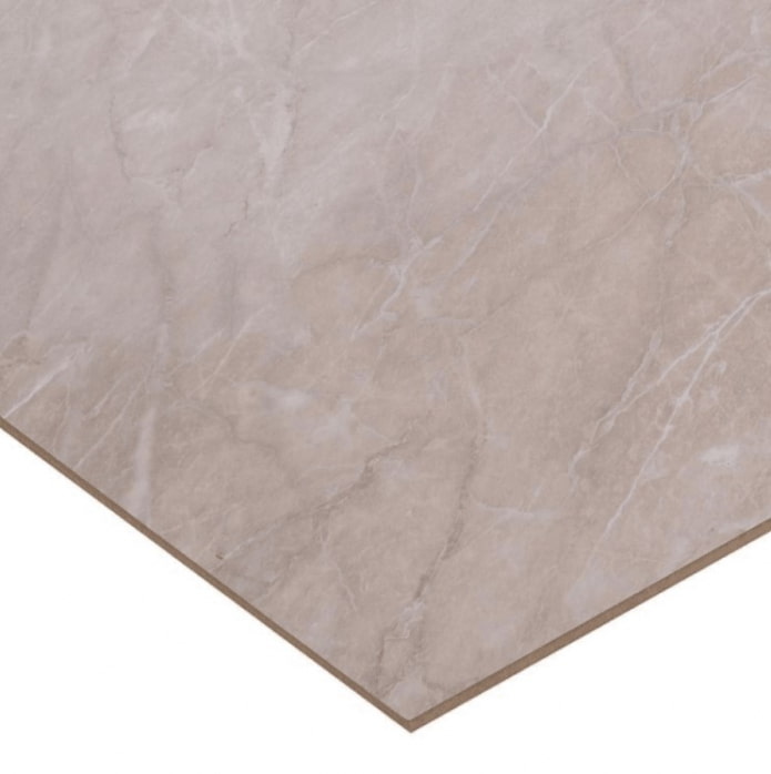 beige mdf-paneel onder marmer