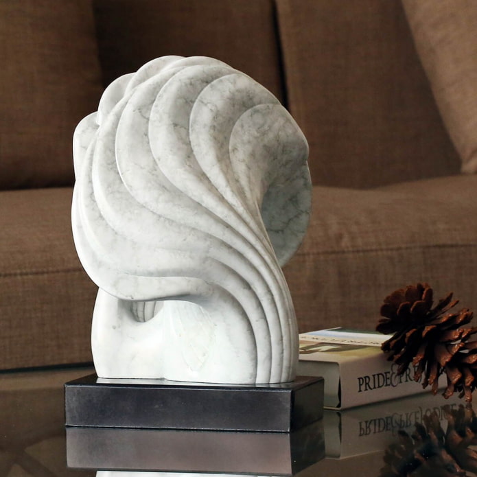 interieurdecoratie van marmer
