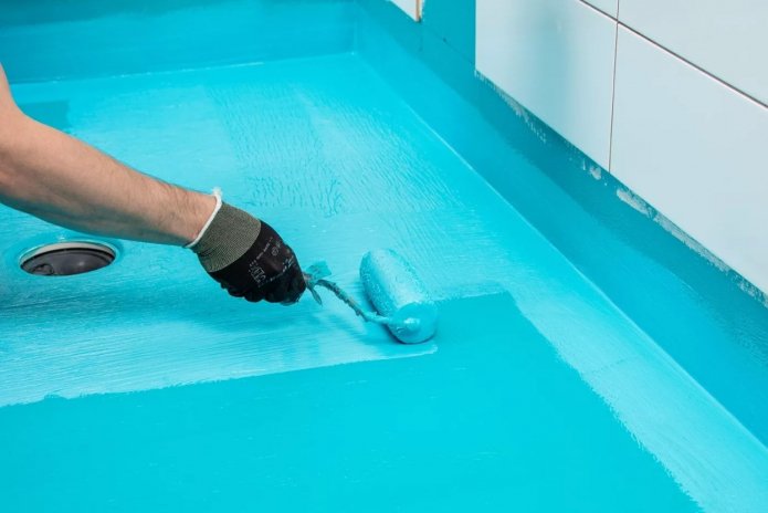 waterdichting in de badkamer