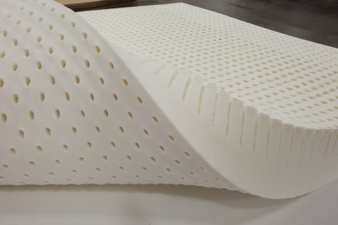 latexvuller voor een bank