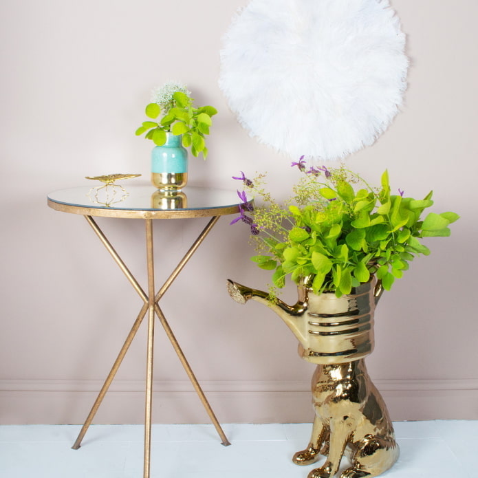 originele gouden vaas