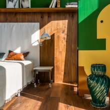 Vloervazen in het interieur: soorten, ontwerp, vorm, kleur, stijl, vulopties-10