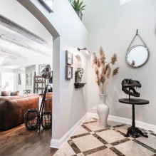 Vloervazen in het interieur: soorten, ontwerp, vorm, kleur, stijl, vulopties-11