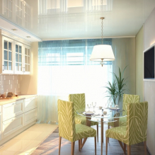 Ontwerpopties voor verlaagde plafonds in de keuken-0