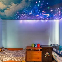 Spanplafond voor de kinderkamer: 60 beste foto's en idee?n - 5
