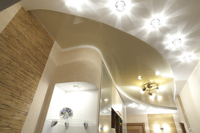 spanplafond in combinatie met gipsplaat