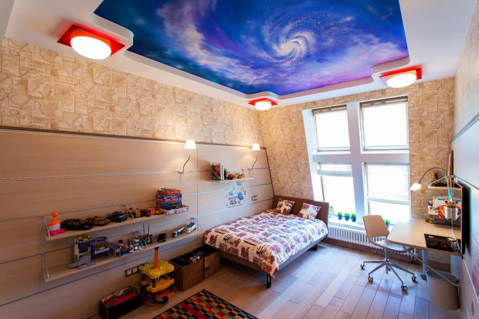 fotoafdruk in de kinderkamer