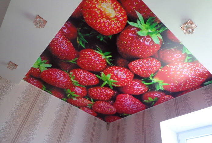 spanstructuur met twee niveaus en fotoafdrukken