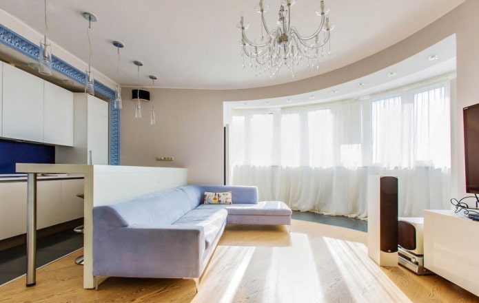 spanplafond in de woonkamer