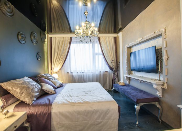 slaapkamer in klassieke stijl