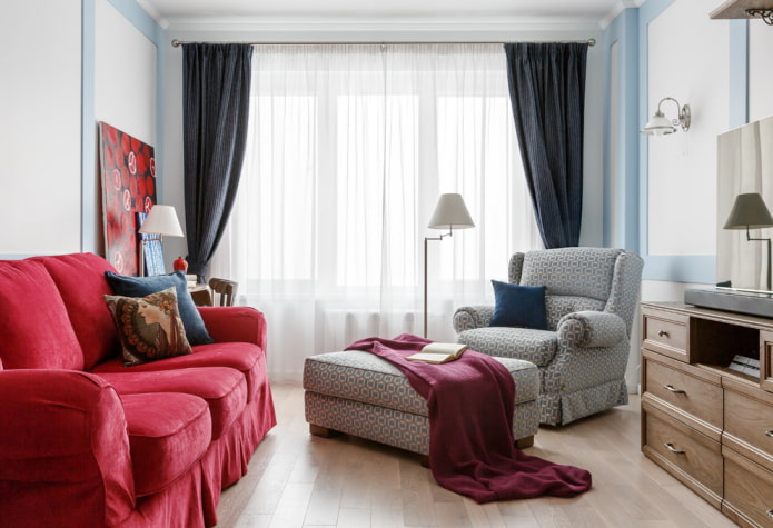 textiel interieurdecoratie in neoklassieke stijl