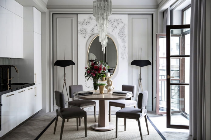 neoklassieke interieurdecoratie