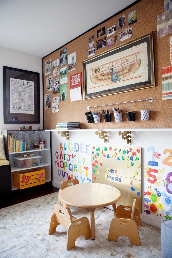 Kurkdecoratie voor kinderen