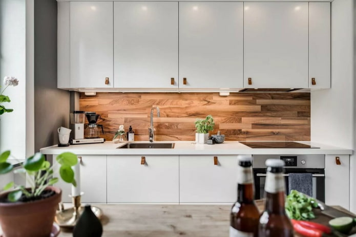houten schort