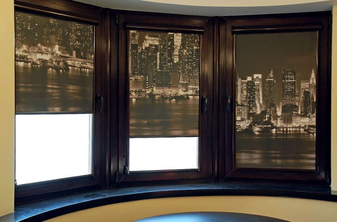 rolgordijnen met fotoafdruk