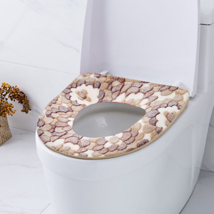 tapijtonderlegger voor toilet