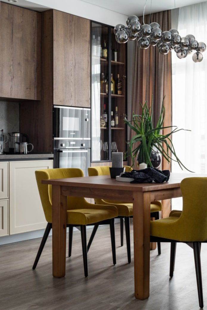 houten keukenset