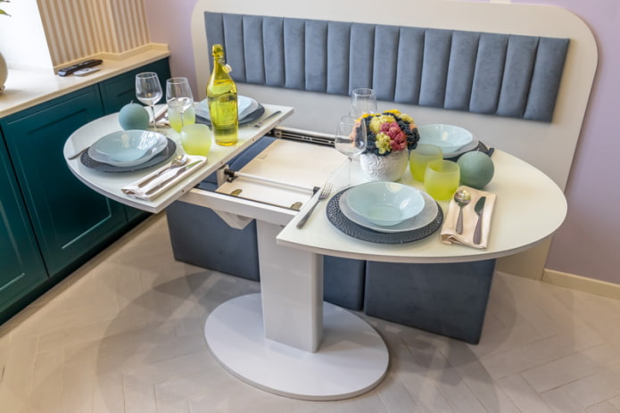 uitschuifbare tafel