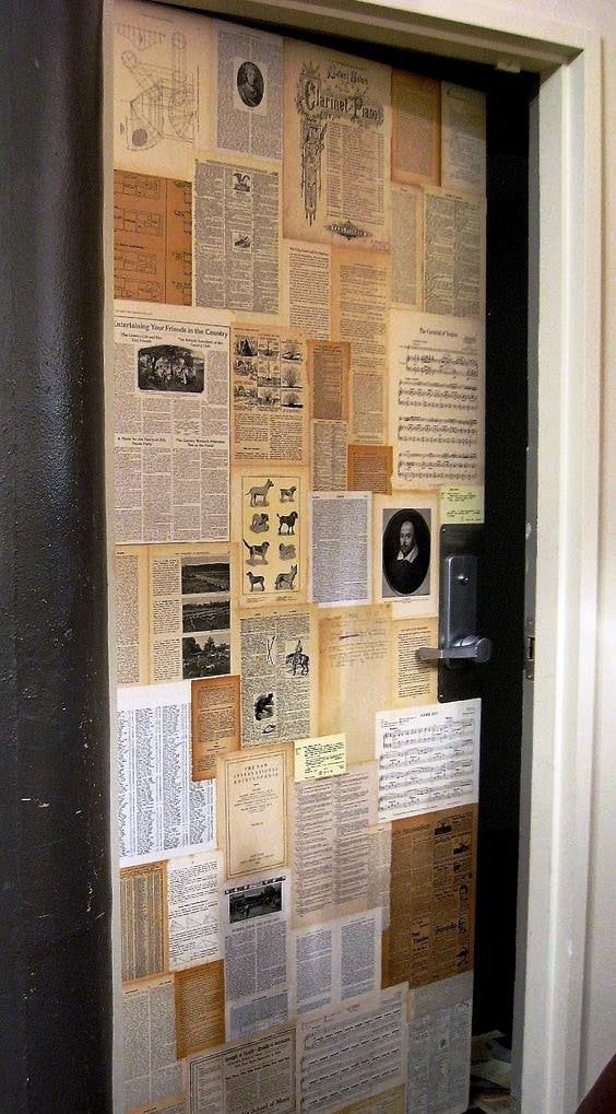 Decoupage van pagina's
