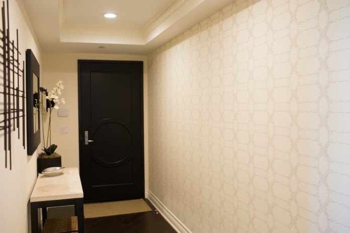 beige behang