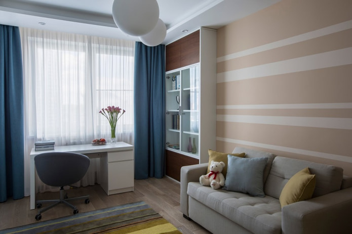 kinderkamer in moderne stijl