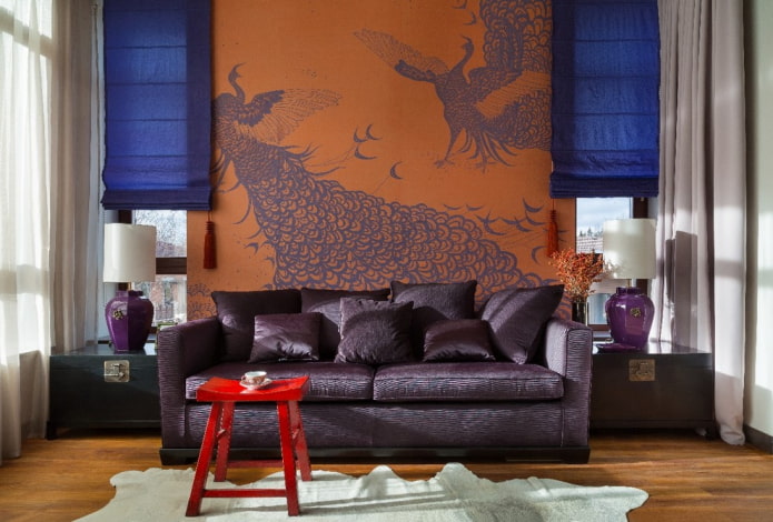 behang met vogels