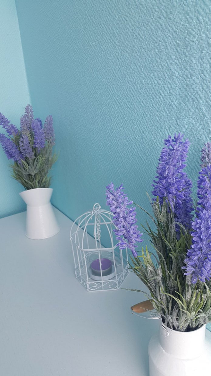 blauw glasbehang