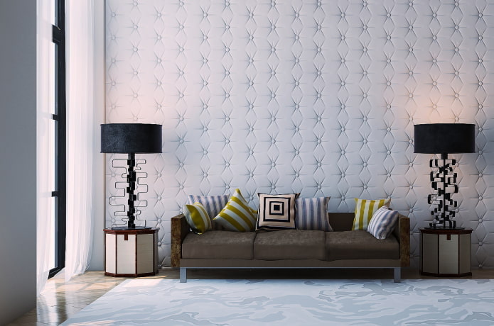 fotobehang met imitatieleer