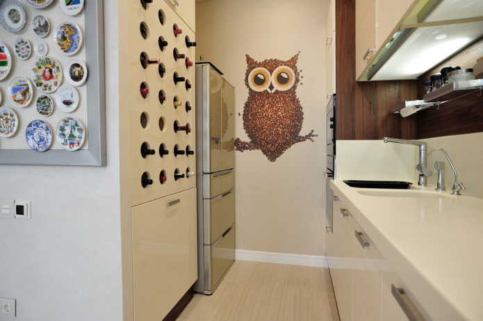 fotobehang met een uil