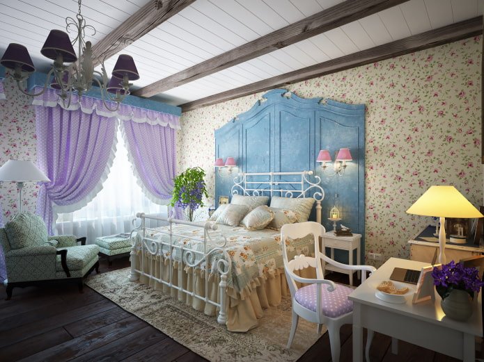 Proven?aals bloemenbehang
